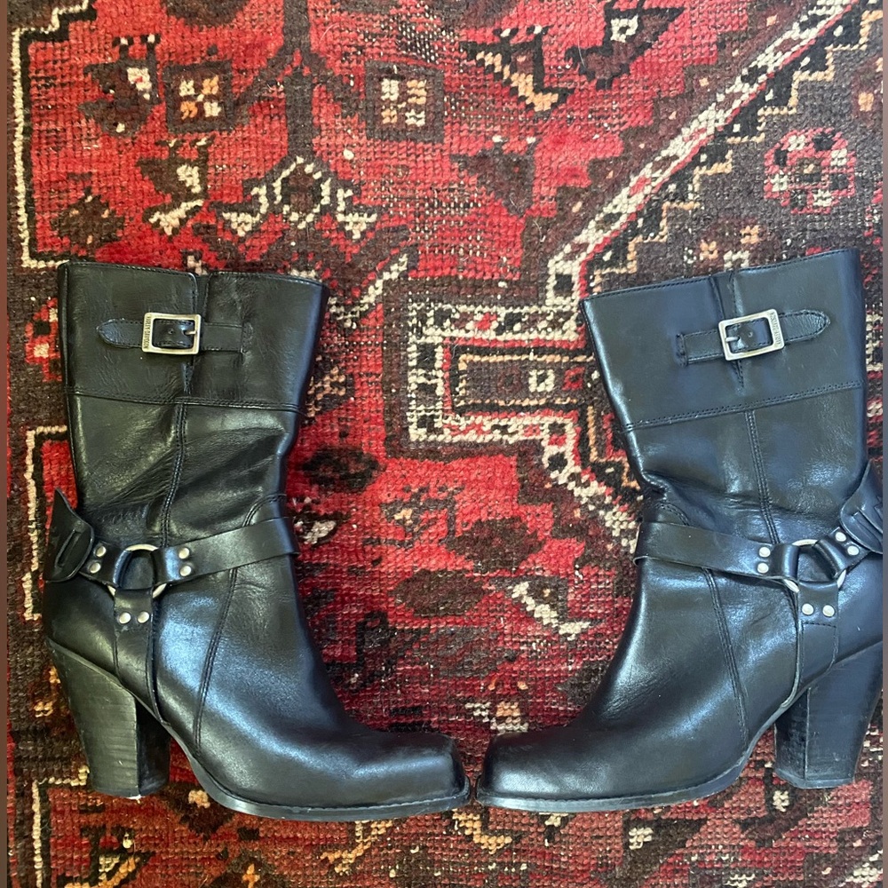 Vintage Harley Davidson boots